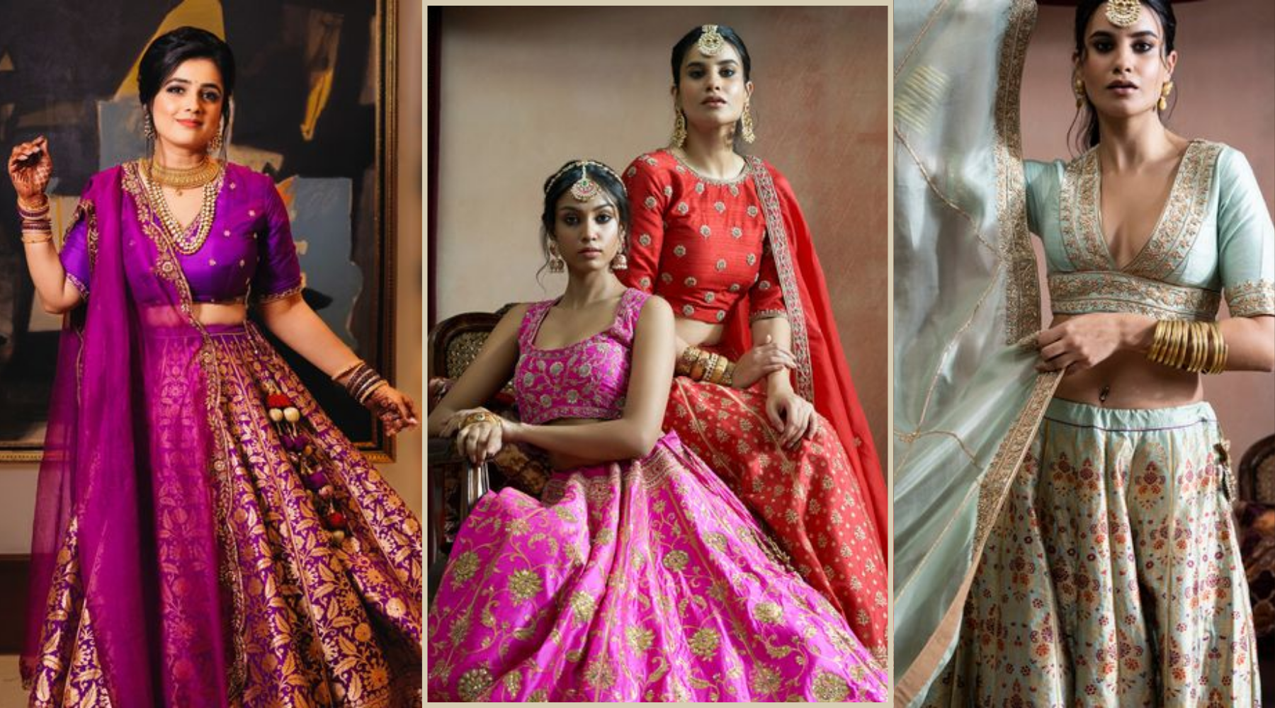 Indian 2025 bridal lenghas