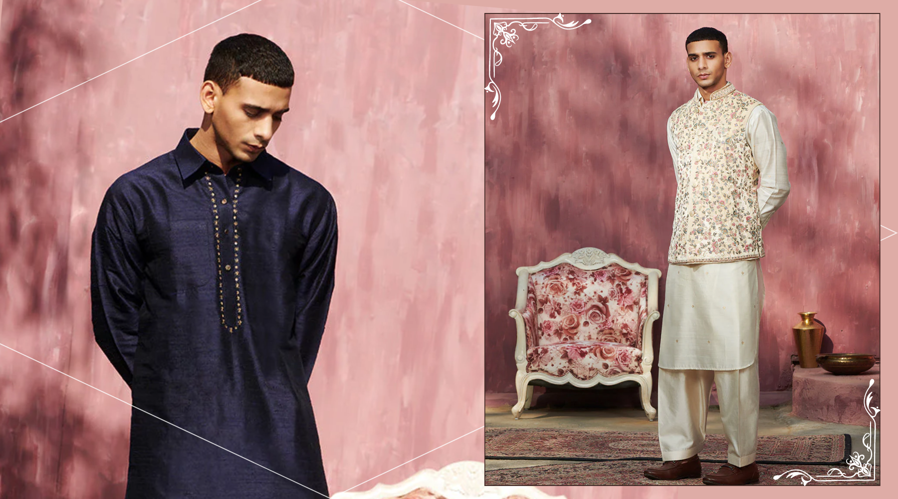 Latest trends in hot sale men's ethnic wear