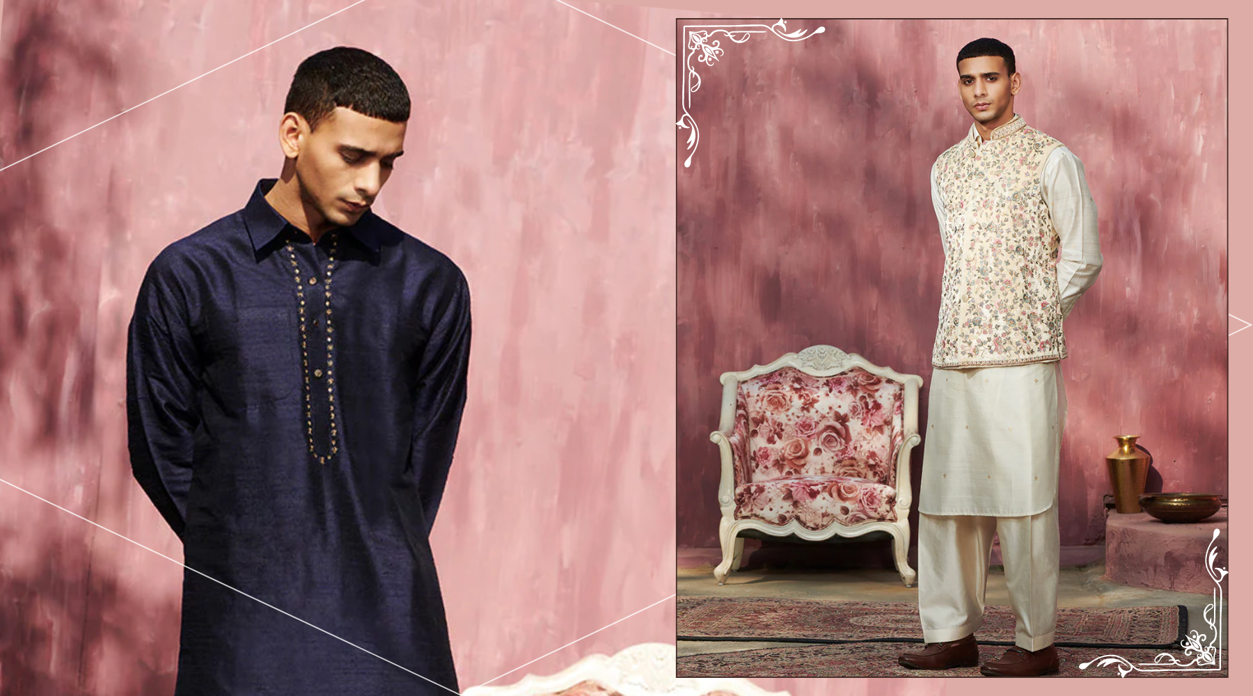 Latest trends in men's 2025 ethnic wear
