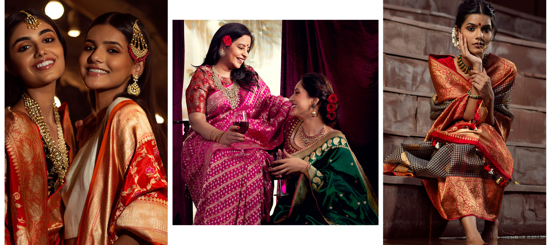 Saree for sales friend's wedding female