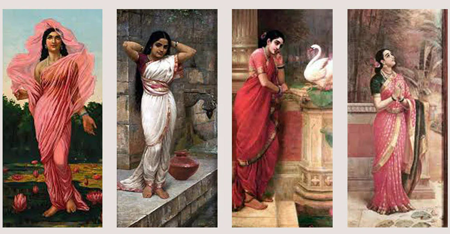 Sarees in Literature and Poetry: A World Literacy Day Reflection
