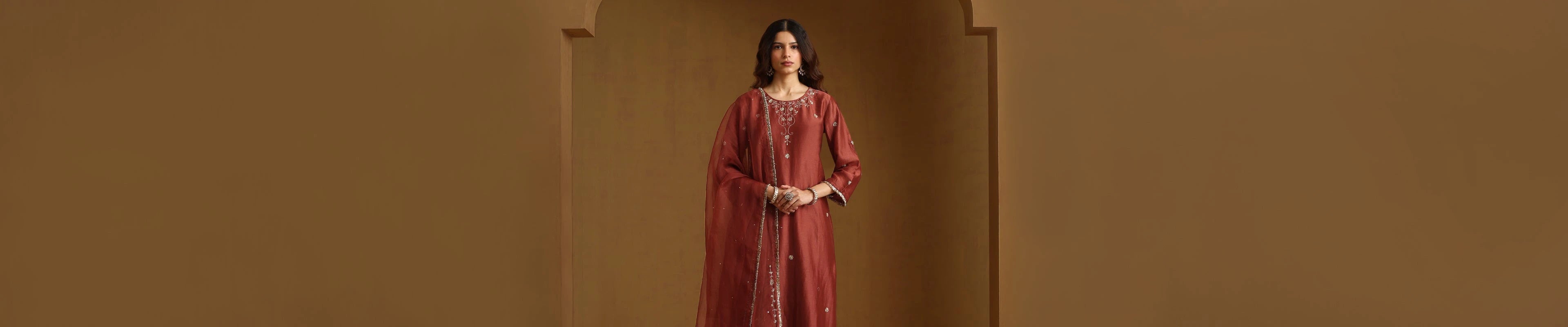 Eid 2025 - Handwoven and Hand Embroidered Suits and Sharara Sets