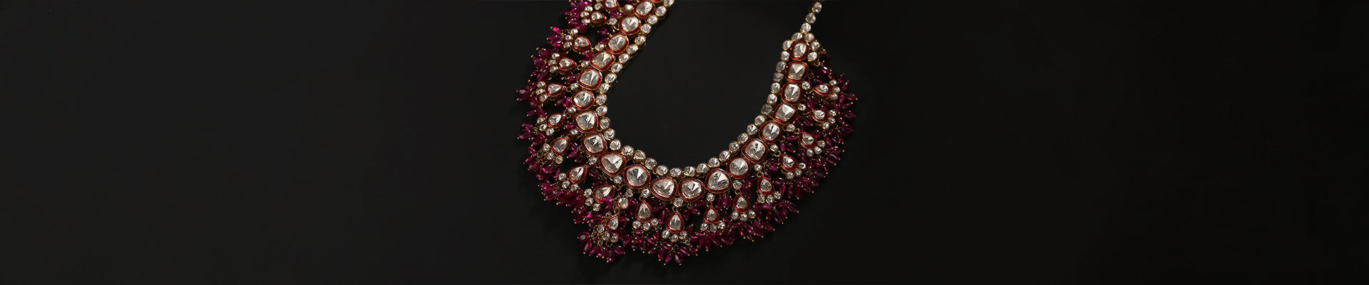 Polki_Kundan_Handcrafted_Necklaces_in_Pure_Silver_WeaverStory