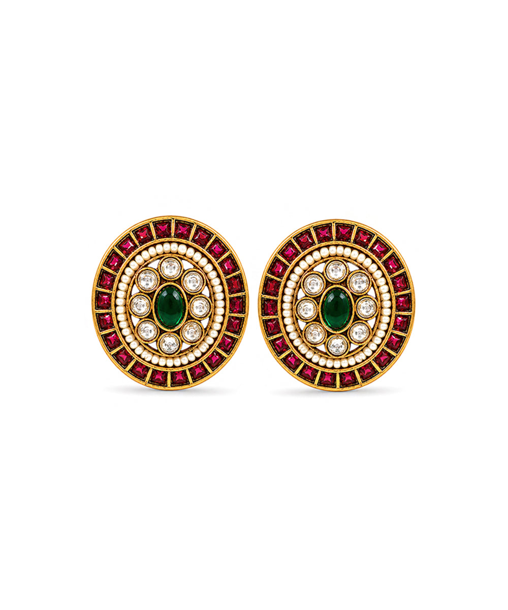 Panna Noor Temple Studs