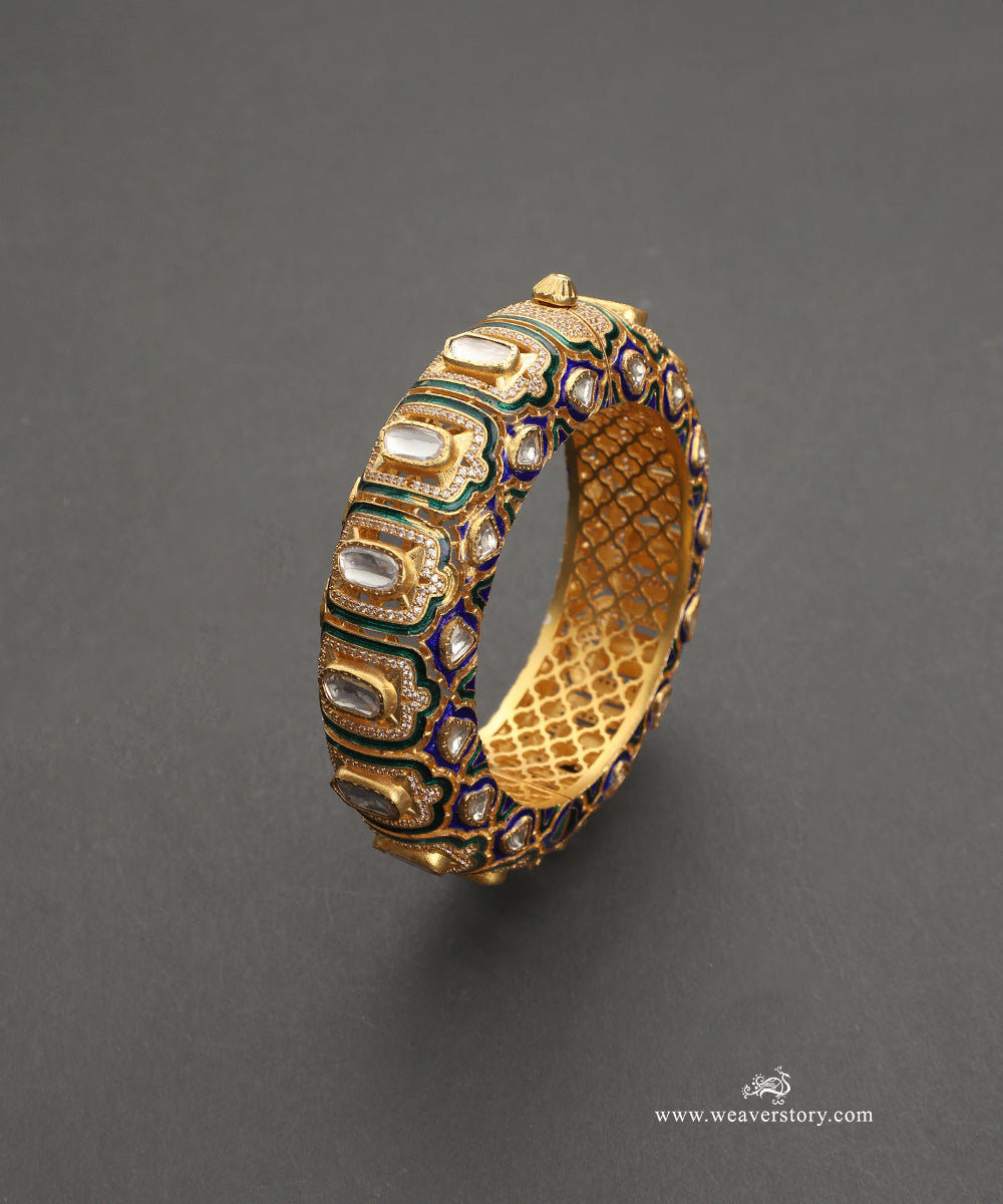 Fariha_Handcrafted_Silver_Openable_Bangles_With_Meenakari_Jadau_Work_WeaverStory_02