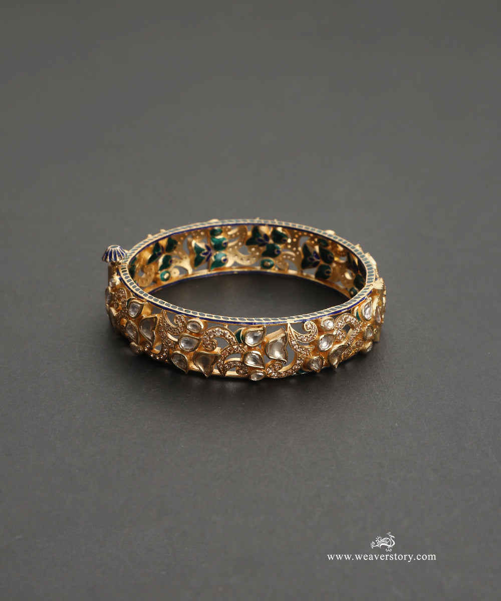 Darya_Handcrafted_Silver_Openable_Bangles_With_Meenakari_Jadau_Work_WeaverStory_03