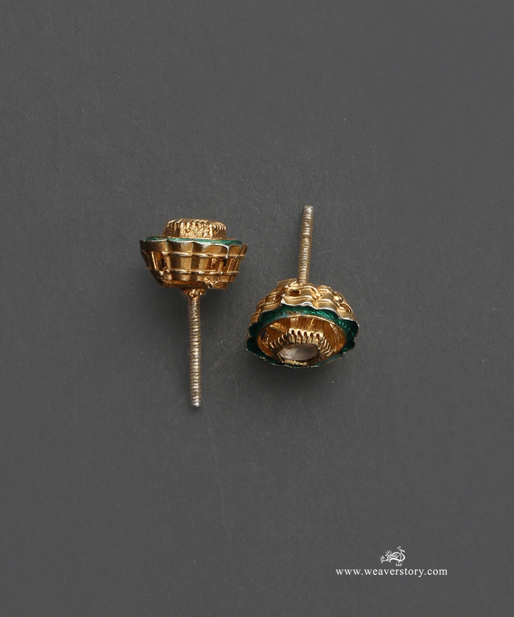 Anhita_Handcrafted_Silver_Choker_Set_With_Meenakari_Jadau_Work_WeaverStory_03