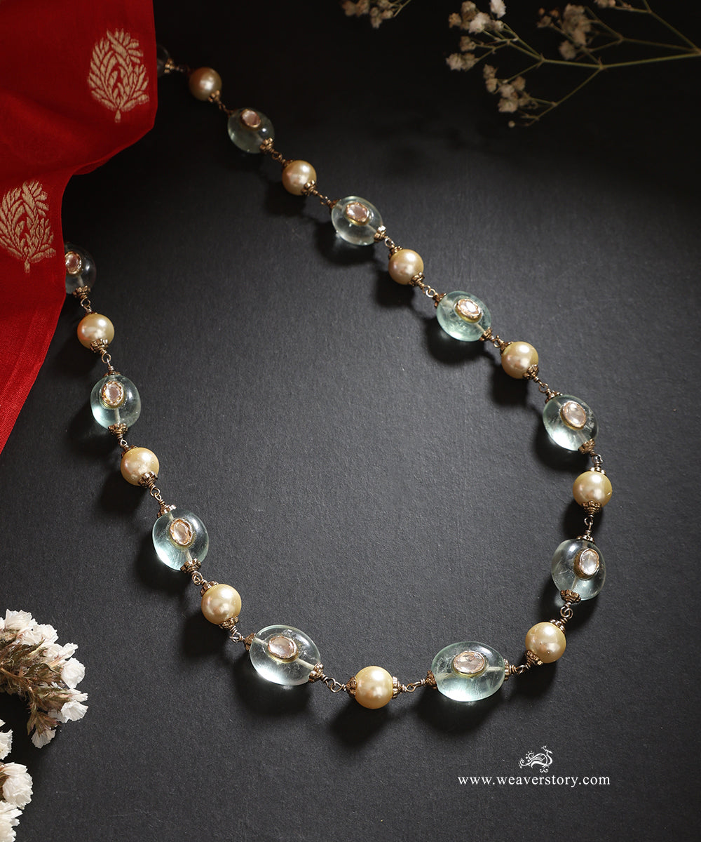 Tamannah_Handcrafted_Silver_Necklace_With_Meenakari_Jadau_Work_WeaverStory_01