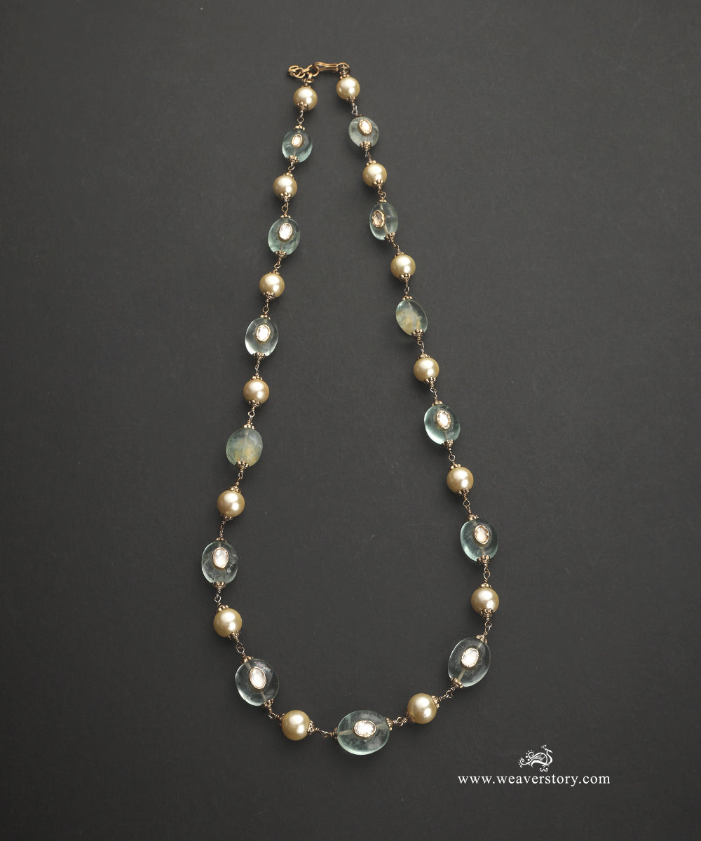 Tamannah_Handcrafted_Silver_Necklace_With_Meenakari_Jadau_Work_WeaverStory_02