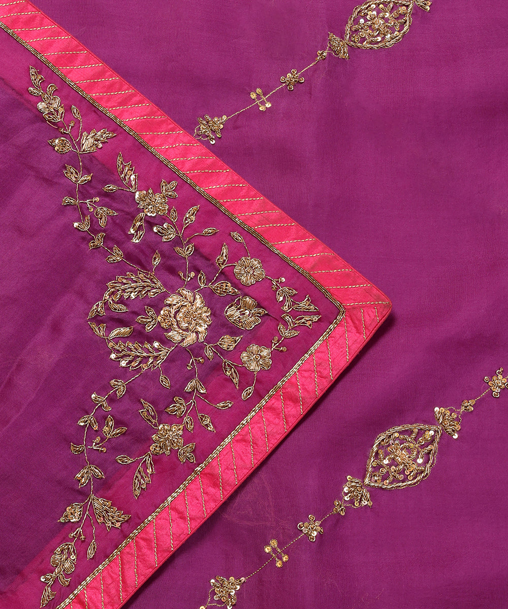 Deep_Purple_Handloom_Organza_Dupatta_With_Hand_Embroidered_Zardozi_Lines_WeaverStory_04