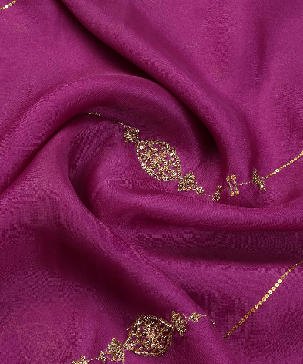 Deep_Purple_Handloom_Organza_Dupatta_With_Hand_Embroidered_Zardozi_Lines_WeaverStory_05