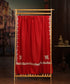 Red_Handwoven_Pure_Pashmina_Shawl_With_Tilla_Border_And_Konia_Palla_WeaverStory_01