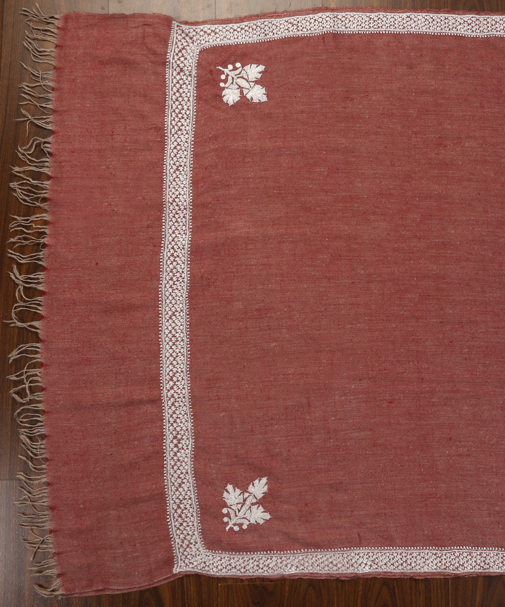 Old_Rose_Handwoven_Pure_Pashmina_Shawl_With_Silver_Zari_Tilla_Border_And_Palla_WeaverStory_02