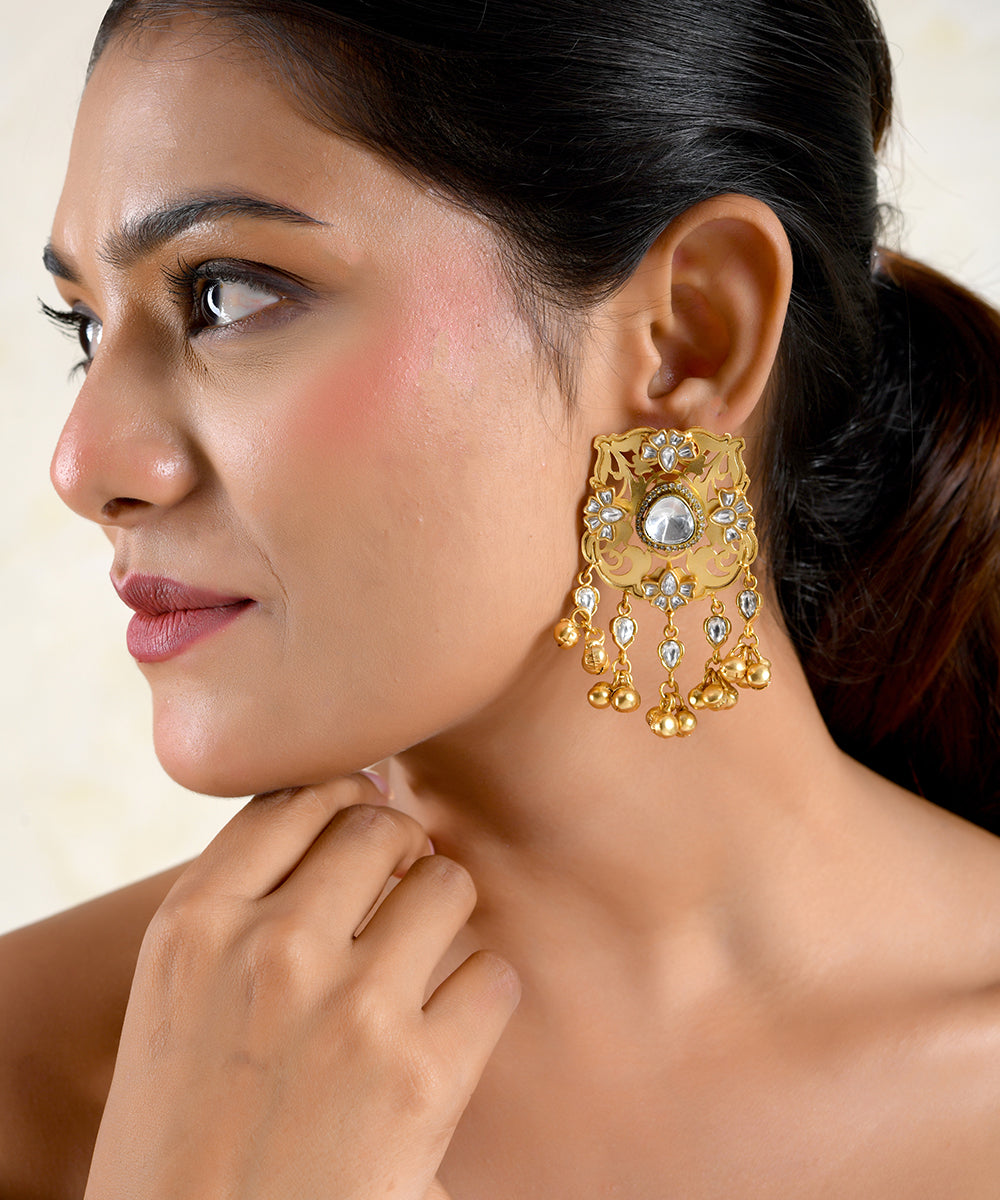 Kamalini Gold Tone Earrings