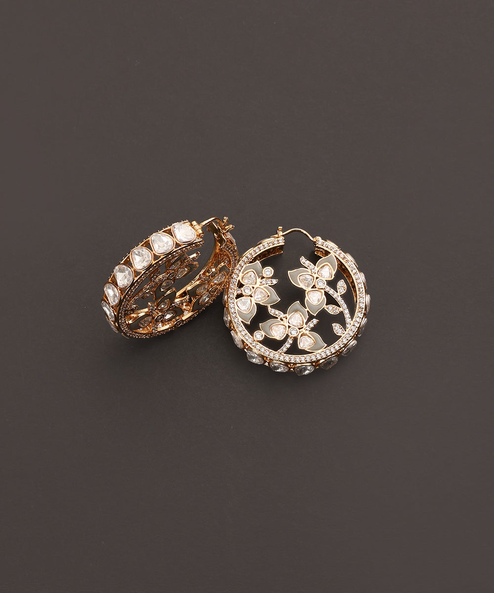 Shiddat_Handcrafted_Alloy_Gold_Plated_Earrings_With_Semi_Precious_Stones_WeaverStory_03