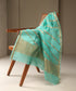 Aqua_Blue_Handloom_Pure_Kora_Silk_Banarasi_Dupatta_With_Aada_Zari_Jaal_WeaverStory_01