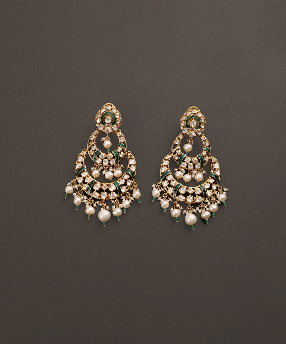 Zohreh_Handcrafted_Pure_Silver_Chandbali_Earrings_With_Semi_Precious_Stones_WeaverStory_03