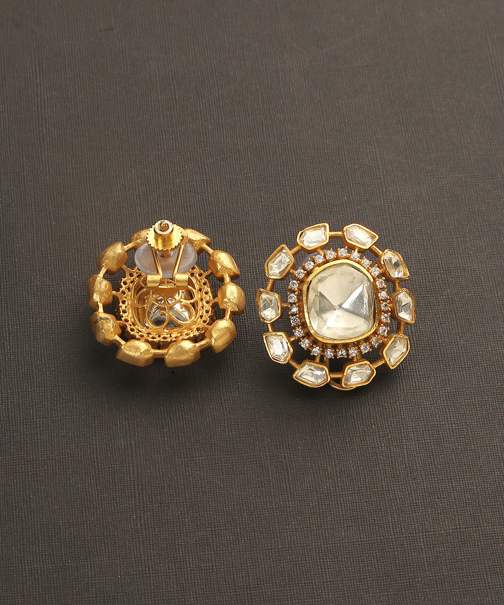 Aaban_Handcrafted_Earrings_With_Moissanite_Polki_WeaverStory_03