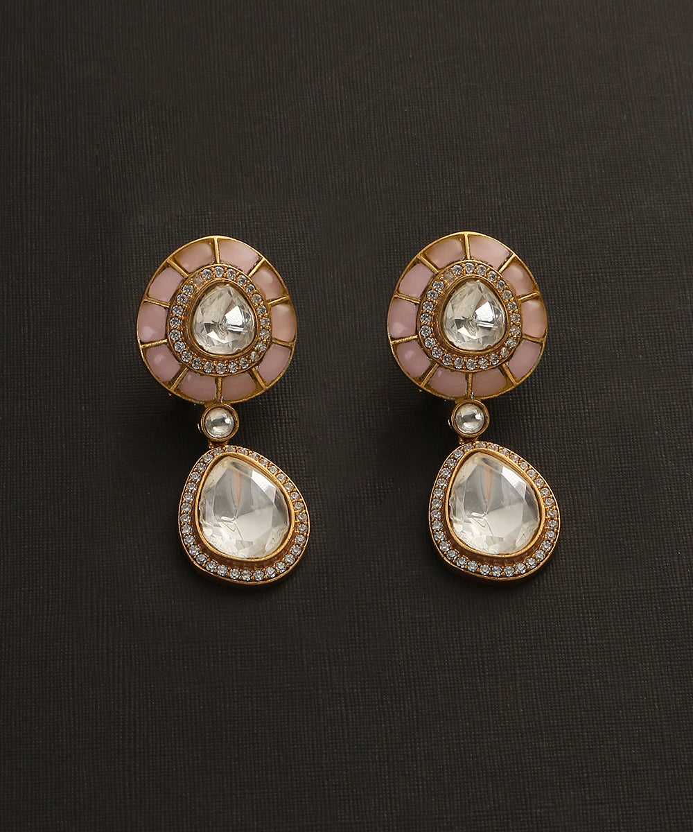 Wasifa_Handcrafted_Earrings_With_Moissanite_Polki_WeaverStory_02