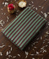 Mint_Green_And_Purple_Handloom_Pure_Satin_Silk_Striped_Banarasi_Fabric_WeaverStory_01