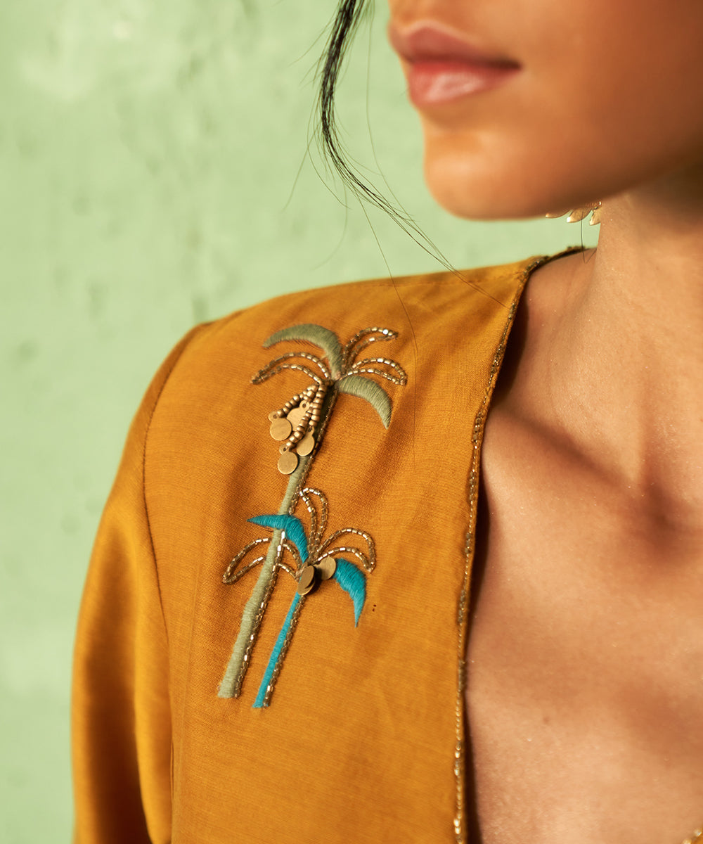 Kinaara Mustard Tunic Set