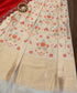 White_Handloom_Pure_Katan_Silk_Banarasi_Lehenga_With_Red_Kadhwa_Meenakari_WeaverStory_01