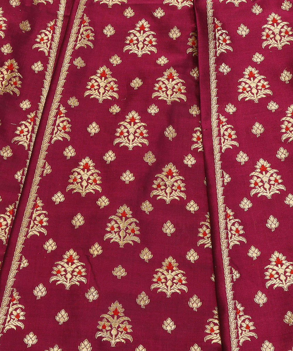 Handloom_Purple_Pure_Katan_Silk_Banarasi_Lehenga_With_Meenakari_Booti_WeaverStory_04