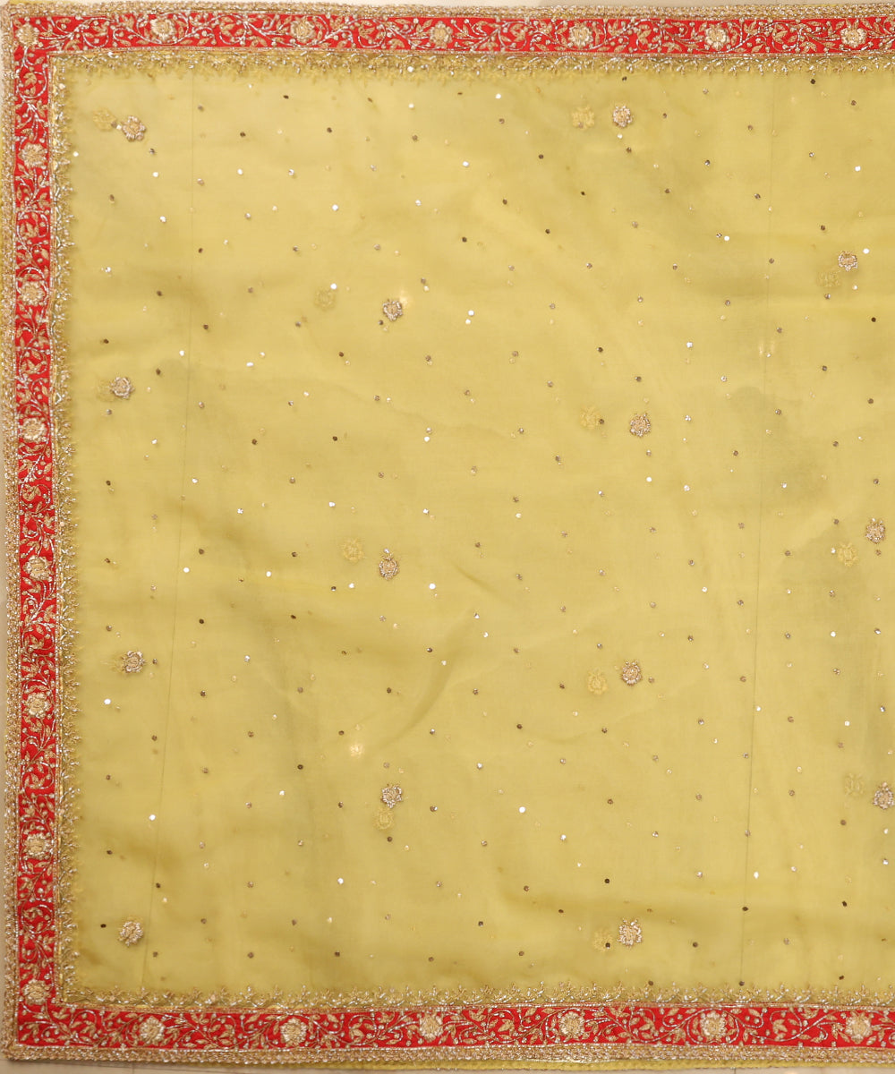 Yellow_Handloom_Georgette_Silk_Hand_Embroidery_Dupatta_WeaverStory_02