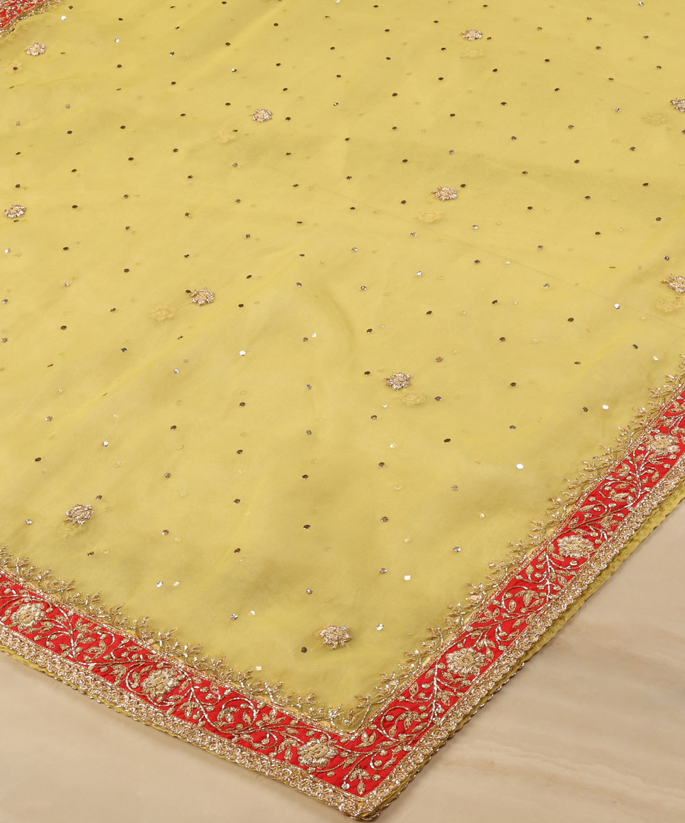 Yellow_Handloom_Georgette_Silk_Hand_Embroidery_Dupatta_WeaverStory_03