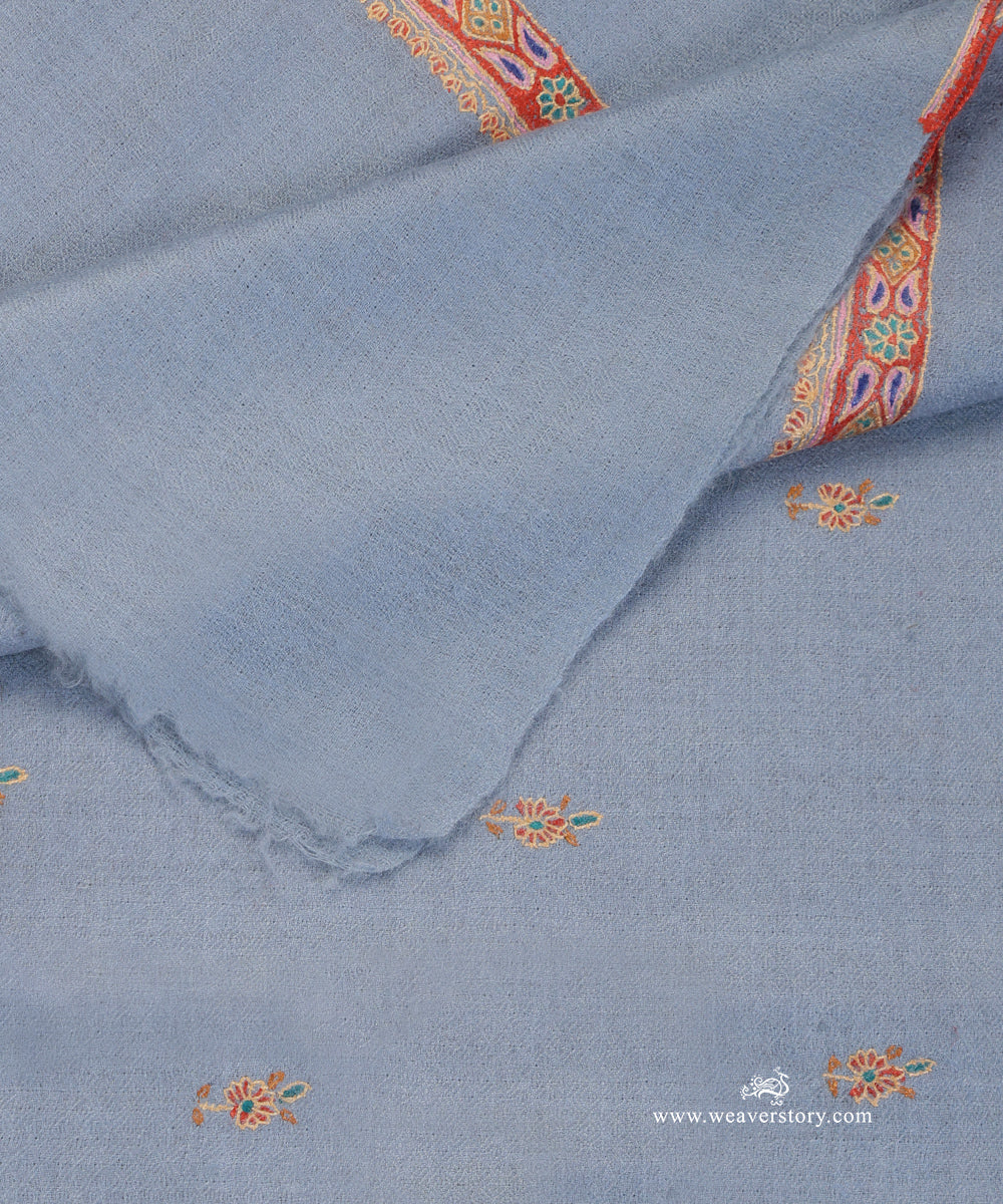 Blue_Pure_Pashmina_Shawl_With_Bootidar_Border_WeaverStory_05