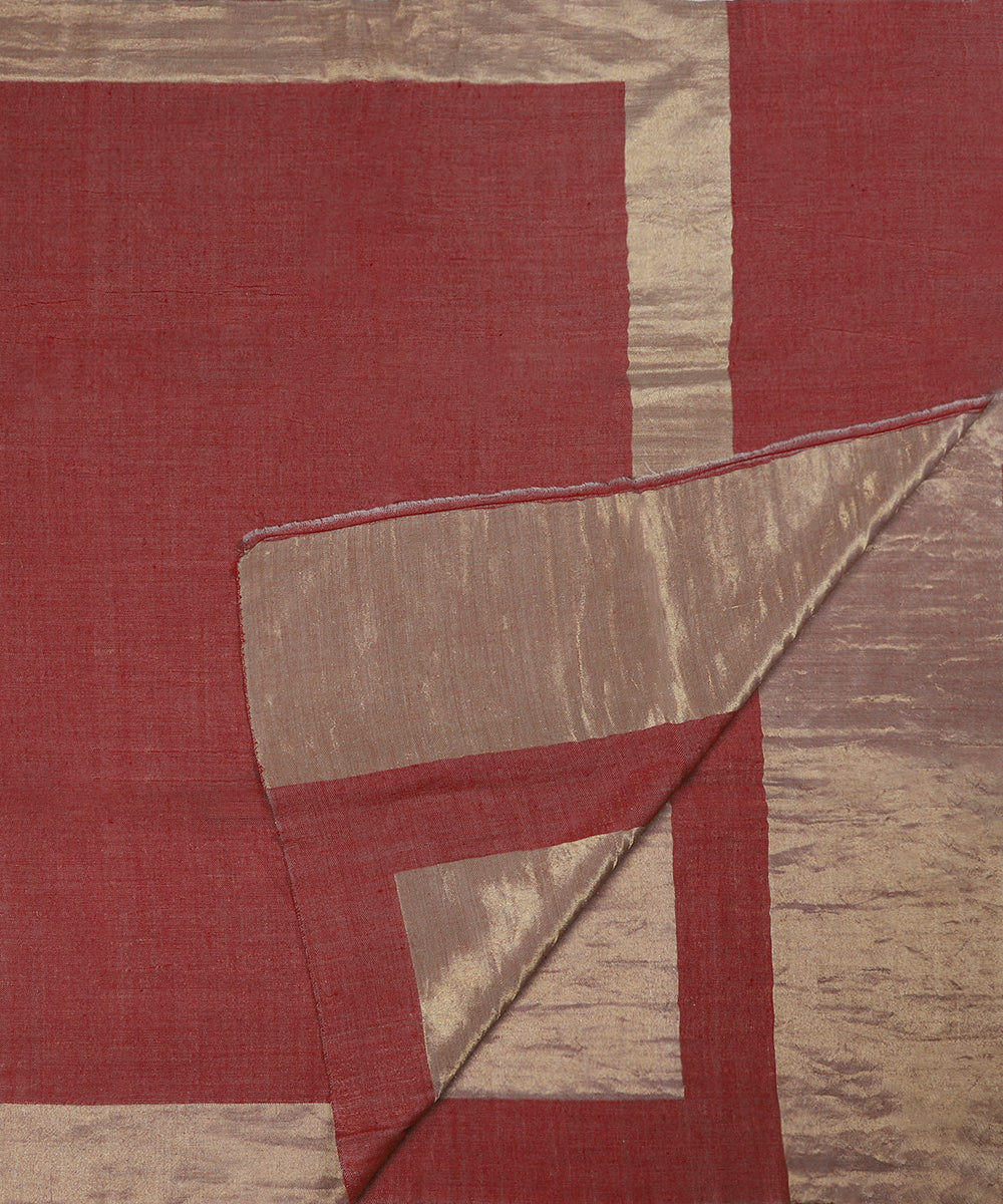 Maroon_Handwoven_Double_Shade_Zari_Pure_Pashmina_Shawl_WeaverStory_03