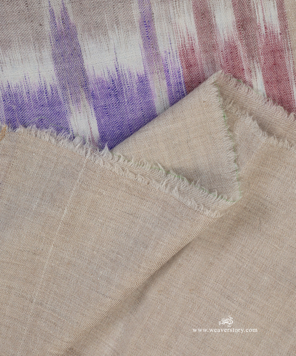 Multicoloured_Pure_Pashmina_Shawl_With_Ikat_Weaving_WeaverStory_05