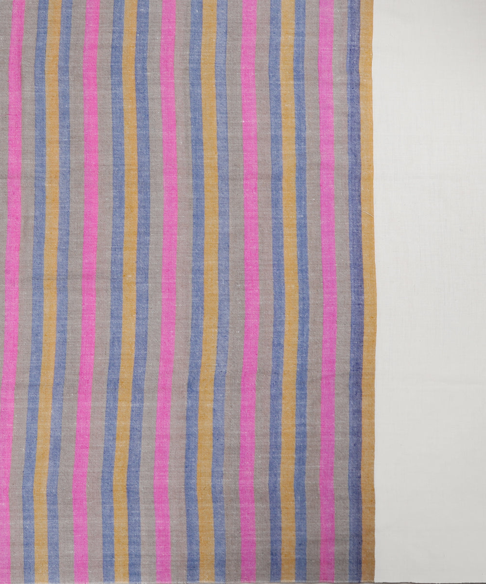 Multicoloured_Striped_Handwoven_Pure_Pashmina_Shawl_With_Ikat_Weaving_WeaverStory_03