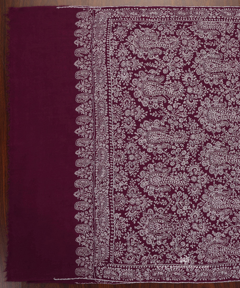 Purple_Jamawar_Pure_Pashmina_Stole_WeaverStory_03