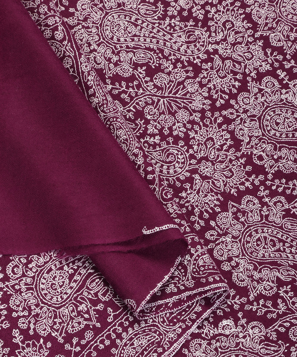 Purple_Jamawar_Pure_Pashmina_Stole_WeaverStory_05