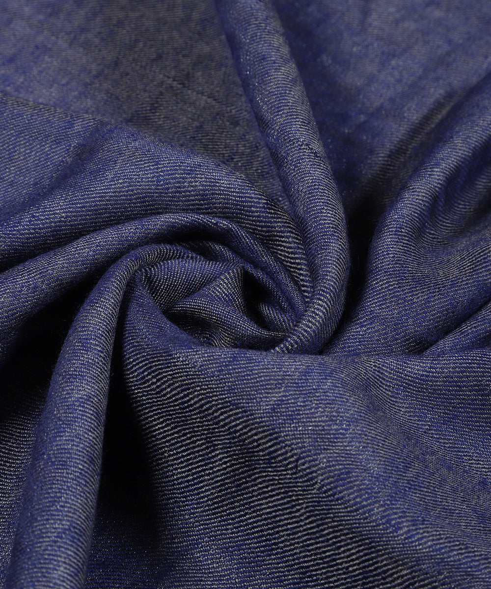 Blue_Handwoven_Double_Shade_Zari_Pure_Pashmina_Stole_WeaverStory_04