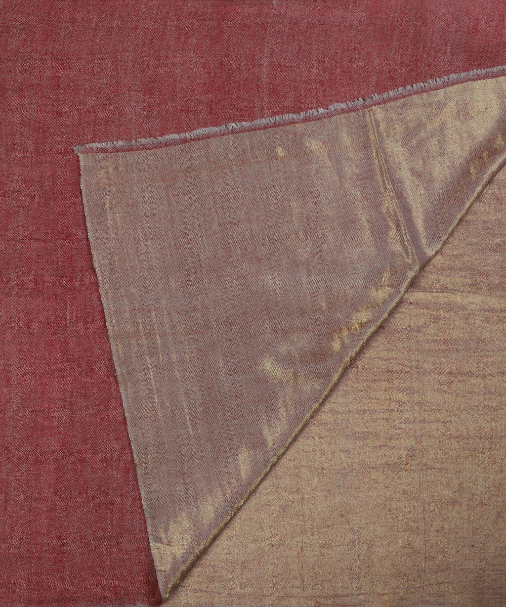 Rust_Zari_Handwoven_Double_Shade_Pure_Pashmina_Stole_WeaverStory_03