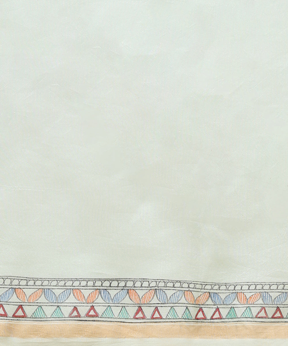 Pastel_Green_Handloom_Chanderi_Handpainted_Madhubani_Saree_With_Multicolor_Peacock_Motifs_WeaverStory_05