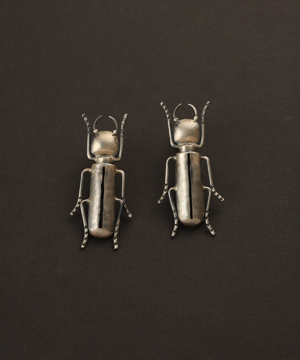 Hannah_Handcrafted_Oxidised_Pure_Silver_Earrings_WeaverStory_02