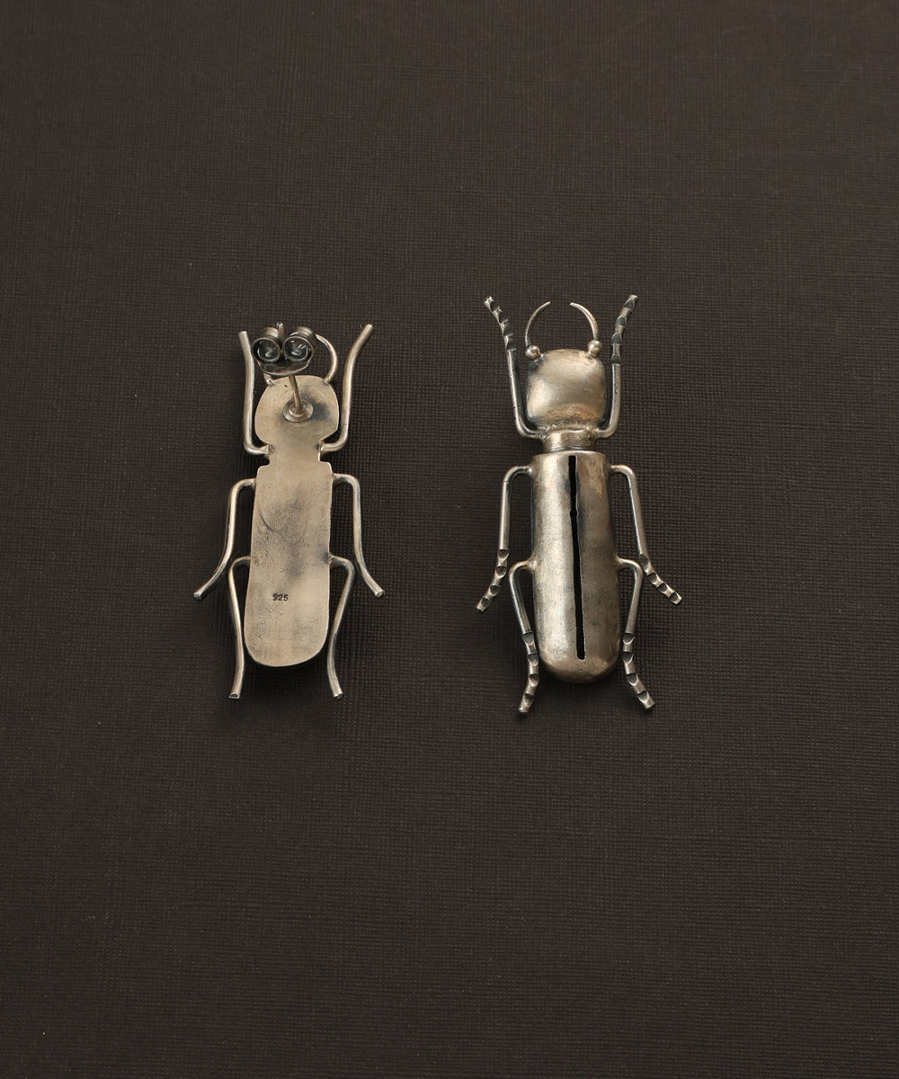 Hannah_Handcrafted_Oxidised_Pure_Silver_Earrings_WeaverStory_03