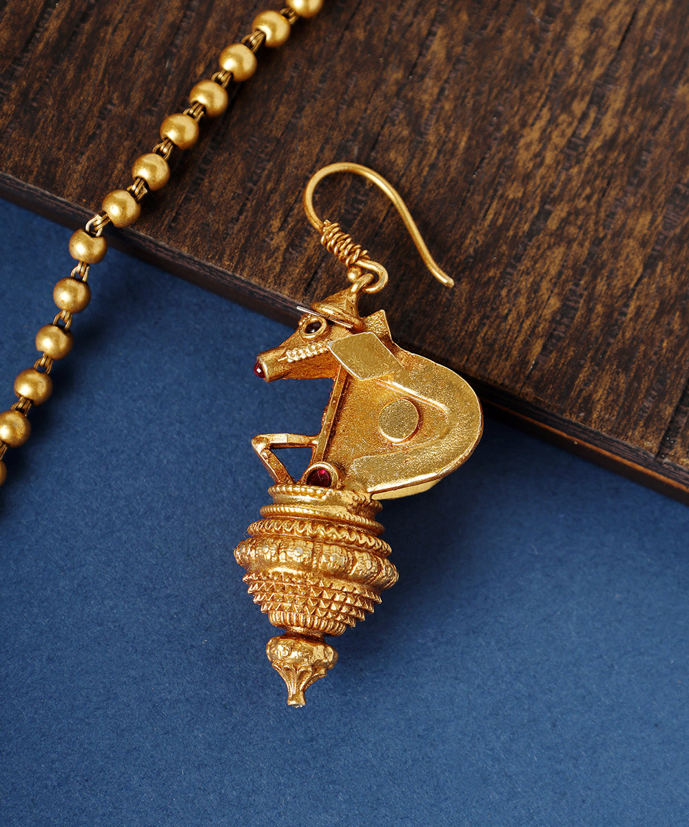 Aasma_Handcrafted_Golden_Pure_Silver_Necklace_WeaverStory_05