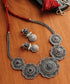Naliba_Handcrafted_Oxidised_Pure_Silver_Necklace_Set_With_Kempstone_In_Floral_Motifs_WeaverStory_01