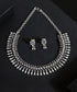 Oranous_Handcrafted_Oxidised_Pure_Silver_Necklace_With_Cz_WeaverStory_01