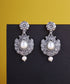 Rashida_Handcrafted_Oxidised_Pure_Silver_Earrings_With_Kempstones_And_Pearls_WeaverStory_01