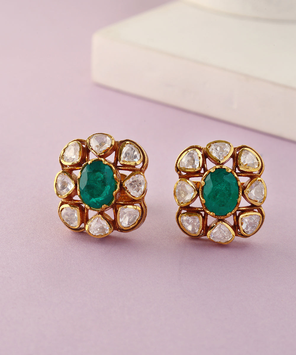 Tara_Handcrafted_Pure_Silver_Moissanite_Pendant_Set_WeaverStory_03