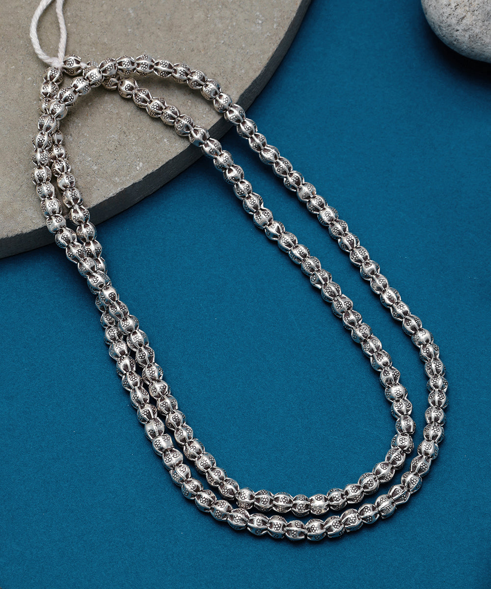 Vritra_Handcrafted_Oxidised_Pure_Silver_Necklace_WeaverStory_01