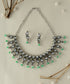 Pankhudi_Handcrafted_Oxidised_Pure_Silver_Necklace_Set_With_Pearls_WeaverStory_01