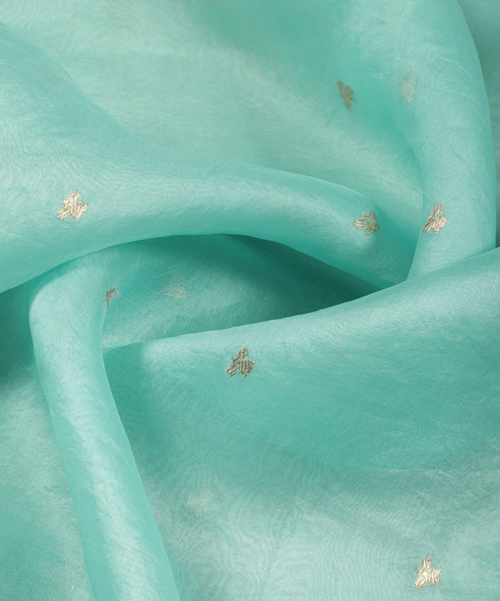 Aqua_Blue_Zardozi_Hand_Embroidered_Organza_Dupatta_With_Booti_WeaverStory_05