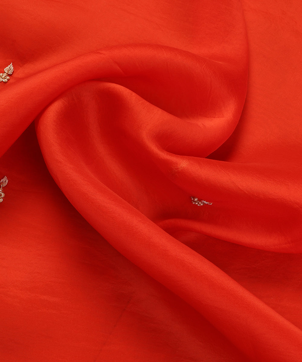 Orange_Red_Handloom_Organza_Dupatta_With_Mughal_Border_And_Hand_Embroidery_WeaverStory_05