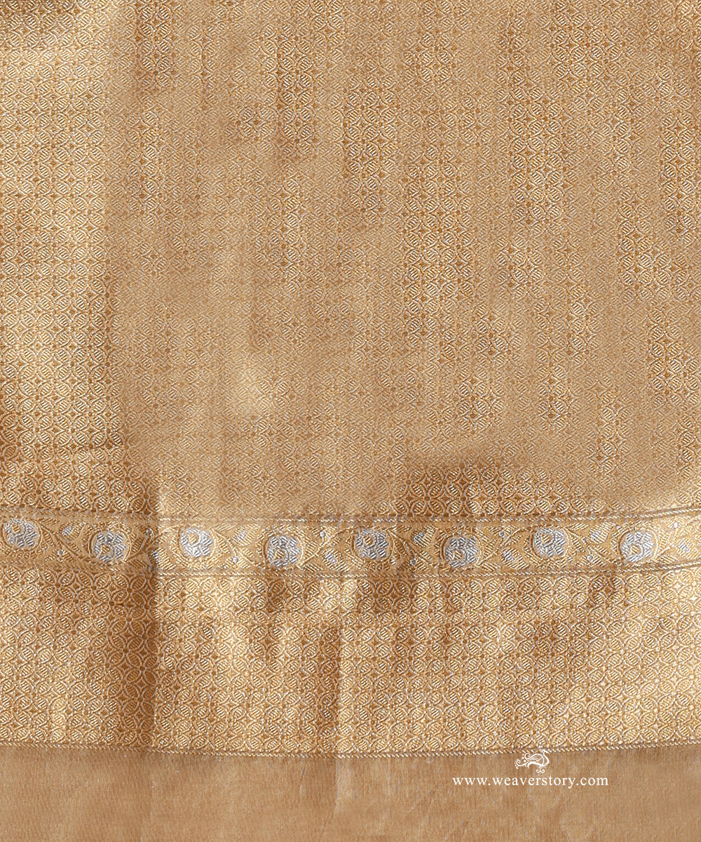 Gold Brocade blouse detailing